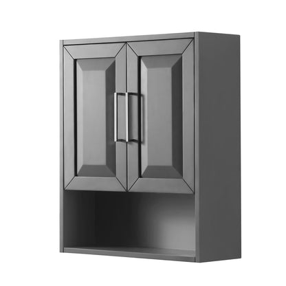 Daria Over-the-Toilet Bathroom Wall-Mounted Storage Cabinet - 25W x 30H x 9D