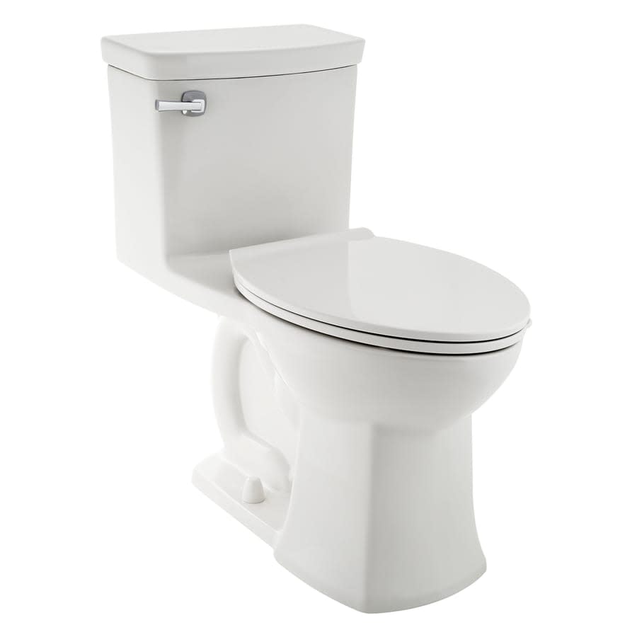 Townsend 1.28 GPF One-Piece Elongated Comfort Height Toilet with Left Hand Tank Lever and Seat Included