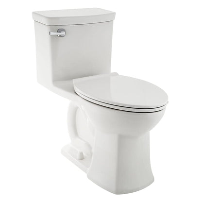 Townsend 1.28 GPF One-Piece Elongated Comfort Height Toilet with Left Hand Tank Lever and Seat Included