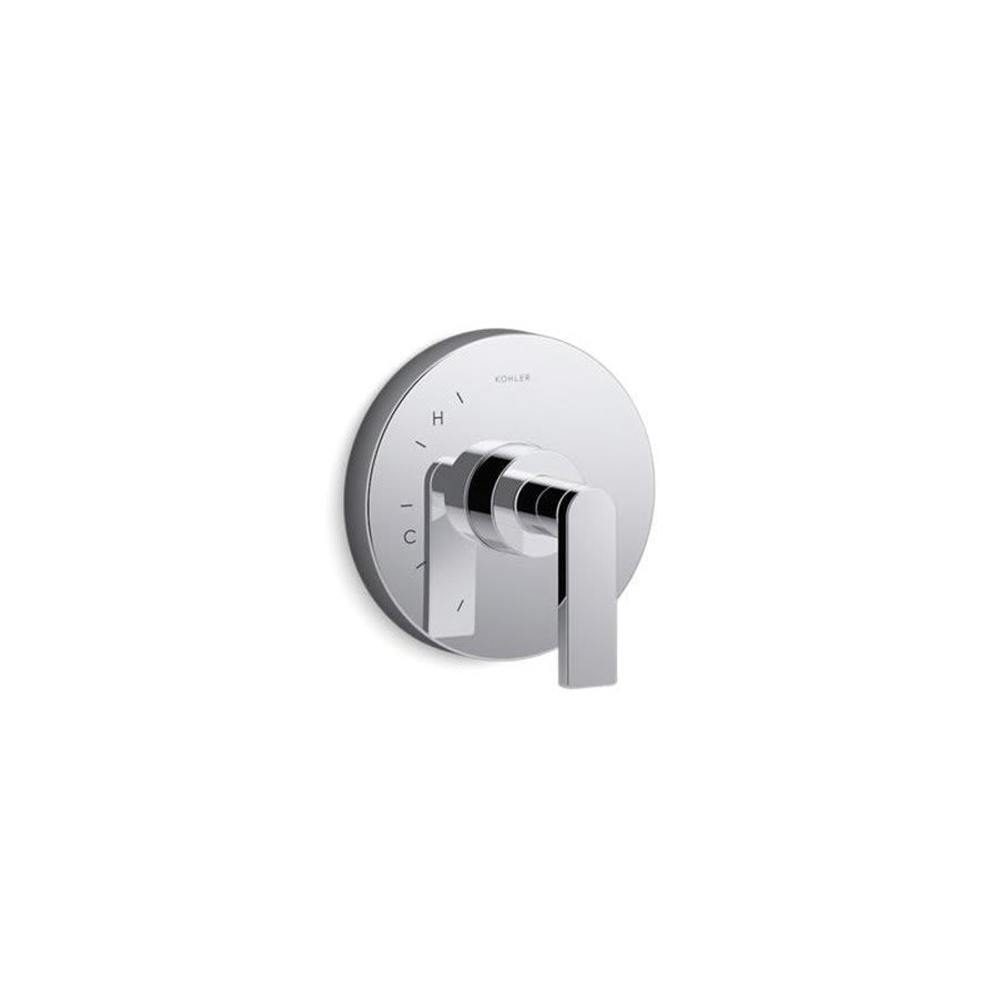 Composed® Pressure Balanced Tub & Shower Trim, ADA, Polished Chrome