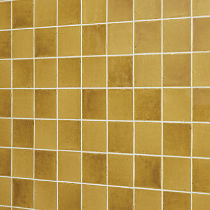 Contempee Marigold Square, Handcrafted 4X4 Glossy