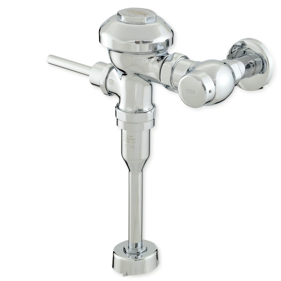 Manual Urinal Flush Valve, ADA, 0.125 gpf, Polished Chrome