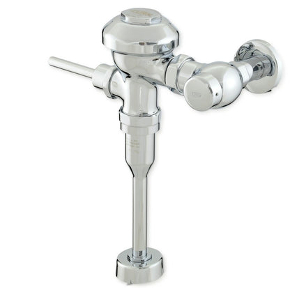 Manual Urinal Flush Valve, ADA, 0.125 gpf, Polished Chrome