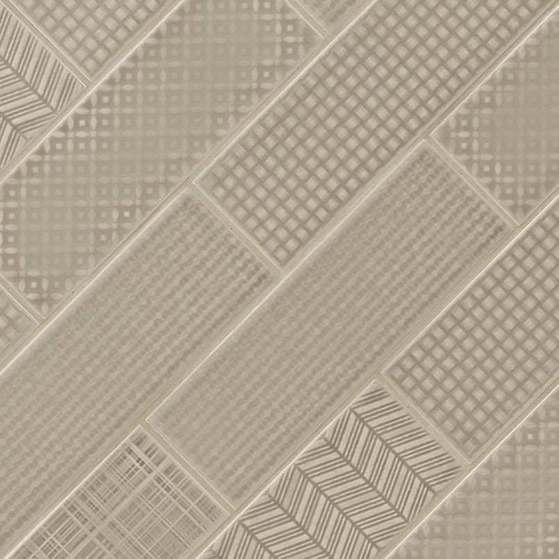 Urbano Warm Concrete 3d Mix Tile