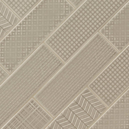 Urbano Warm Concrete 3d Mix Tile