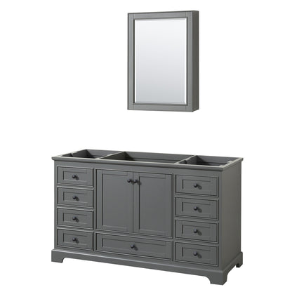 Deborah Single Bathroom Vanity - 59.25W x 34.25H x 21.5D