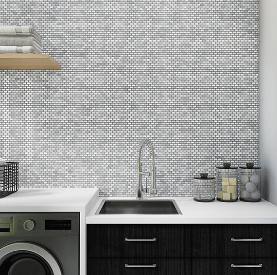 Perfit Mosaix Grey Palissandro Brick 1/2X1 Polished