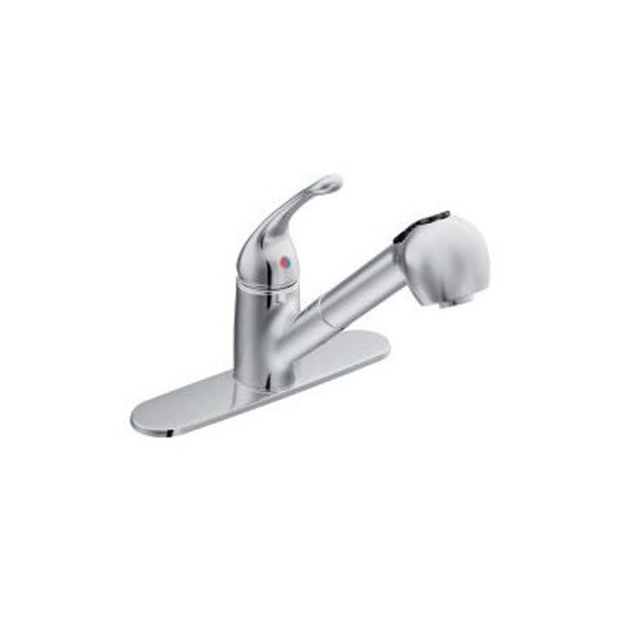 Capstone® Kitchen Faucet, Deck Mount, ADA, 1 Lever Handle, 1 or 3-Hole, Chrome