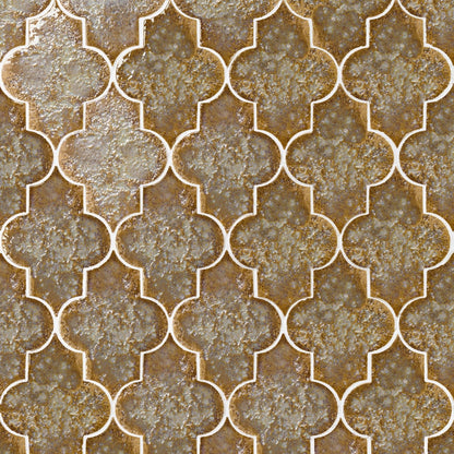Lantern 3" x 8" Glossy Porcelain Tile in Cobalt