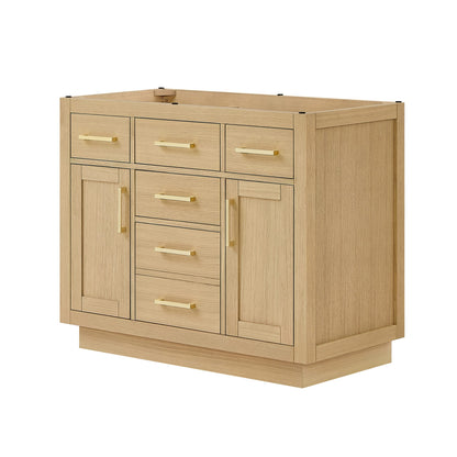Beckett Single Bathroom Vanity with Toe Kick - 41W x 34.25H x 21.5D