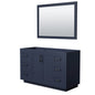 Miranda Single Bathroom Vanity - 53.25W x 33H x 21.75D
