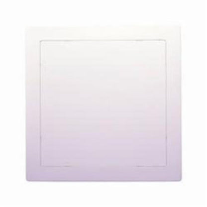 Plastic Access Door, Push Lock, 8 x 8 in, Polystyrene, Primer Coated