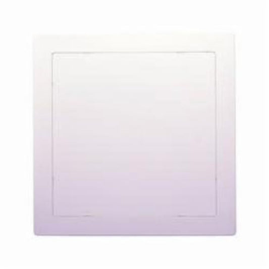 Plastic Access Door, Push Lock, 8 x 8 in, Polystyrene, Primer Coated