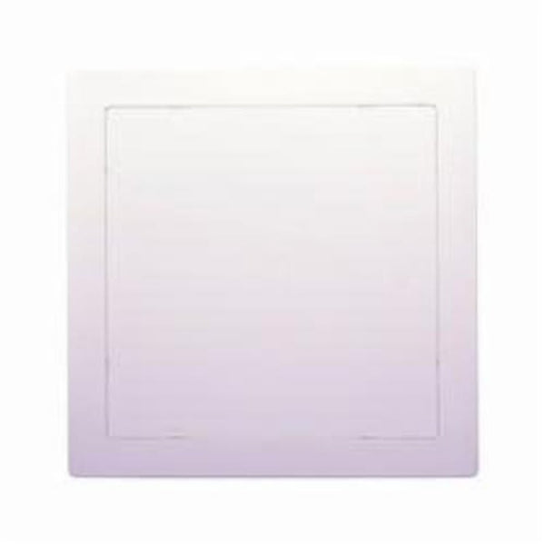 Plastic Access Door, Push Lock, 8 x 8 in, Polystyrene, Primer Coated