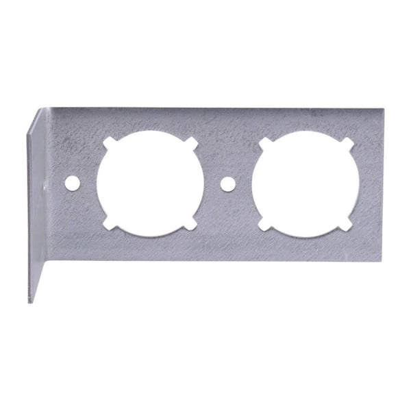 PEXRITE® Flat Bracket With 1-3/8 in, Keyed Hole, 25 lb, Cold Rolled Steel, Galvanized