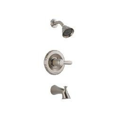 Lahara® Pressure Balanced Tub & Shower Trim, ADA, Stainless