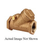 Swing Check Valve, 1-1/4 in, FNPT, Bronze