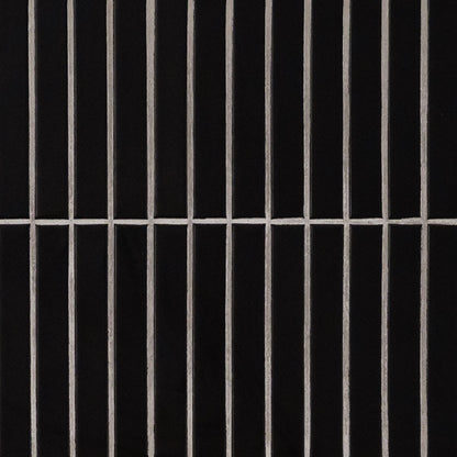 Black Matte Stack Pattern