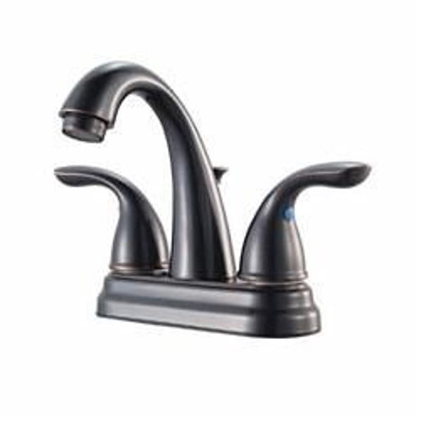 Pfirst Series™ Centerset Lavatory Faucet, ADA, 2 Handle, 3-Hole, 1.2 gpm, Tuscan Bronze
