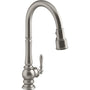 Artifacts Touchless 1.5 GPM Single Hole Pull Down Kitchen Faucet with Three-Function Spray Head