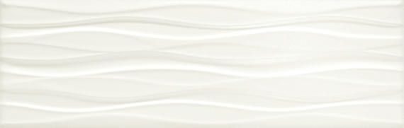 Visual Impressions White Rectangle, Diamond 8X24 Matte
