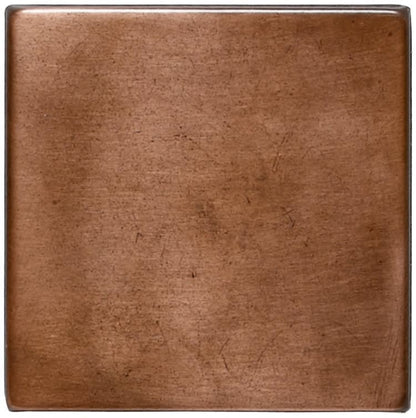 Metallica Oxidized Copper Hexagon 1X1 Satin