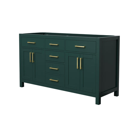 Beckett Double Bathroom Vanity - 59W x 34.25H x 21.5D