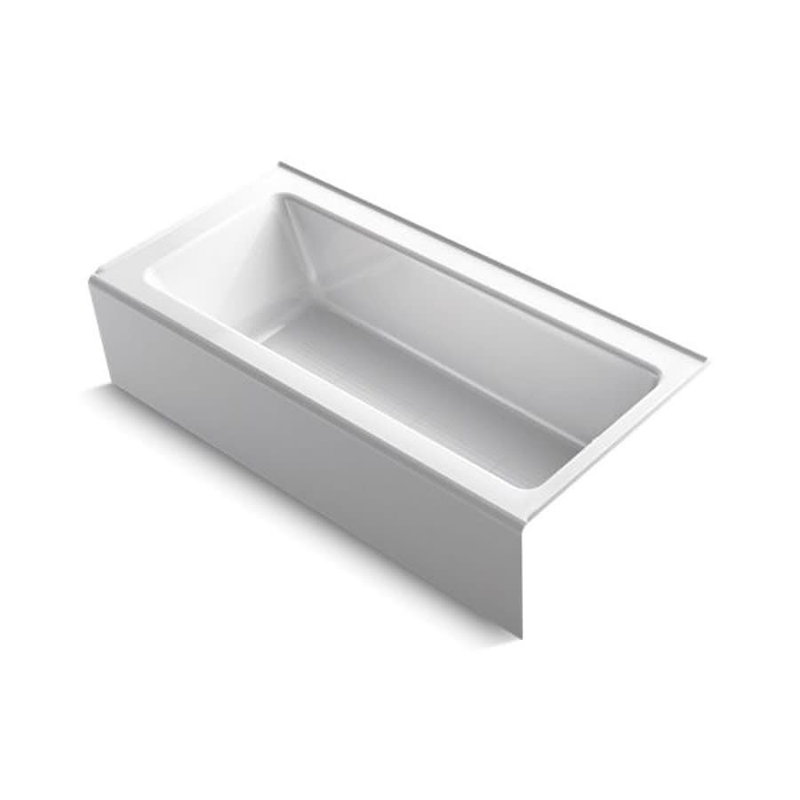 Bellwether® Alcove Tub, ADA, 66 x 32 x 17 in, Right Hand Drain, White