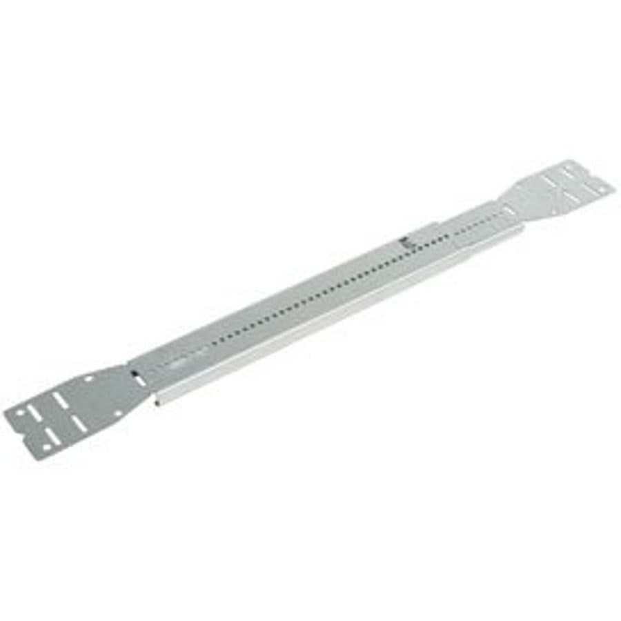 WiderSlider™ Adjustable Stub Out Bracket, 0.1 in Hole, 25 lb, Steel, Galvanized