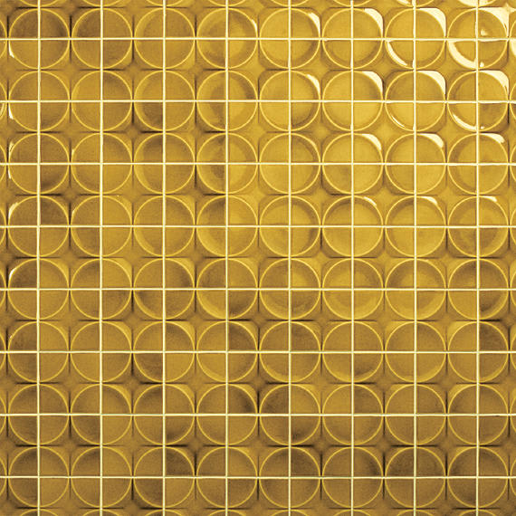 Contempee Marigold Square, Handcrafted 4X4 Glossy