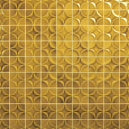 Contempee Marigold Square, Handcrafted 4X4 Glossy