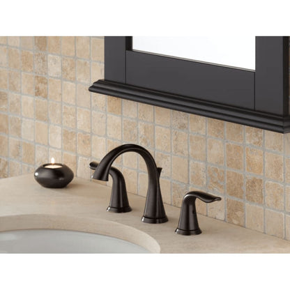 Lahara Widespread Bathroom Faucet with Pop-Up Drain Assembly - Includes Lifetime Warranty