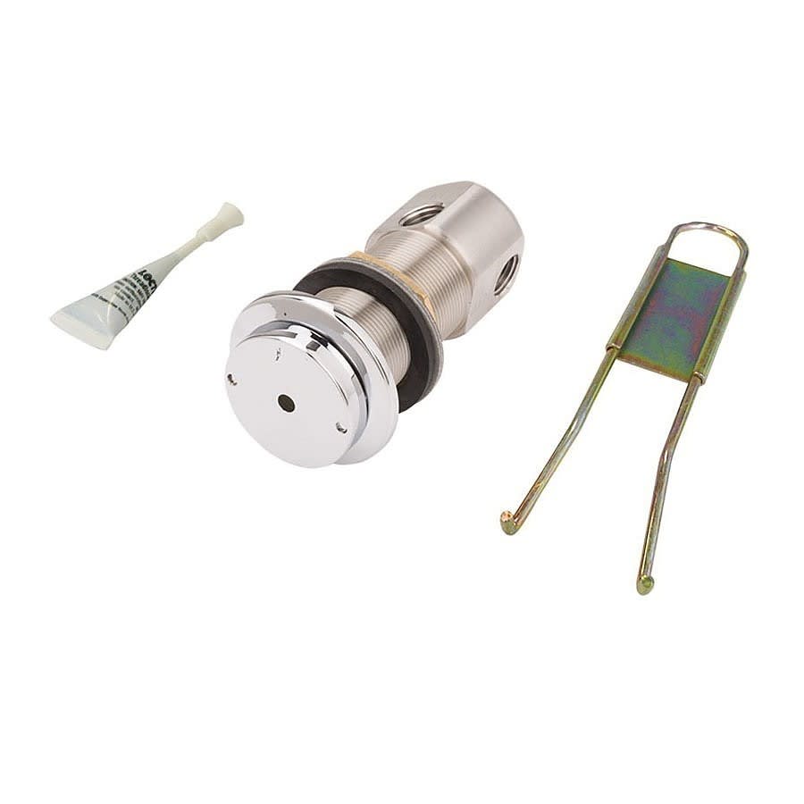 Fountain Valve, 1/4 in, NPT Inlet and Outlet Connection, Stainless Steel