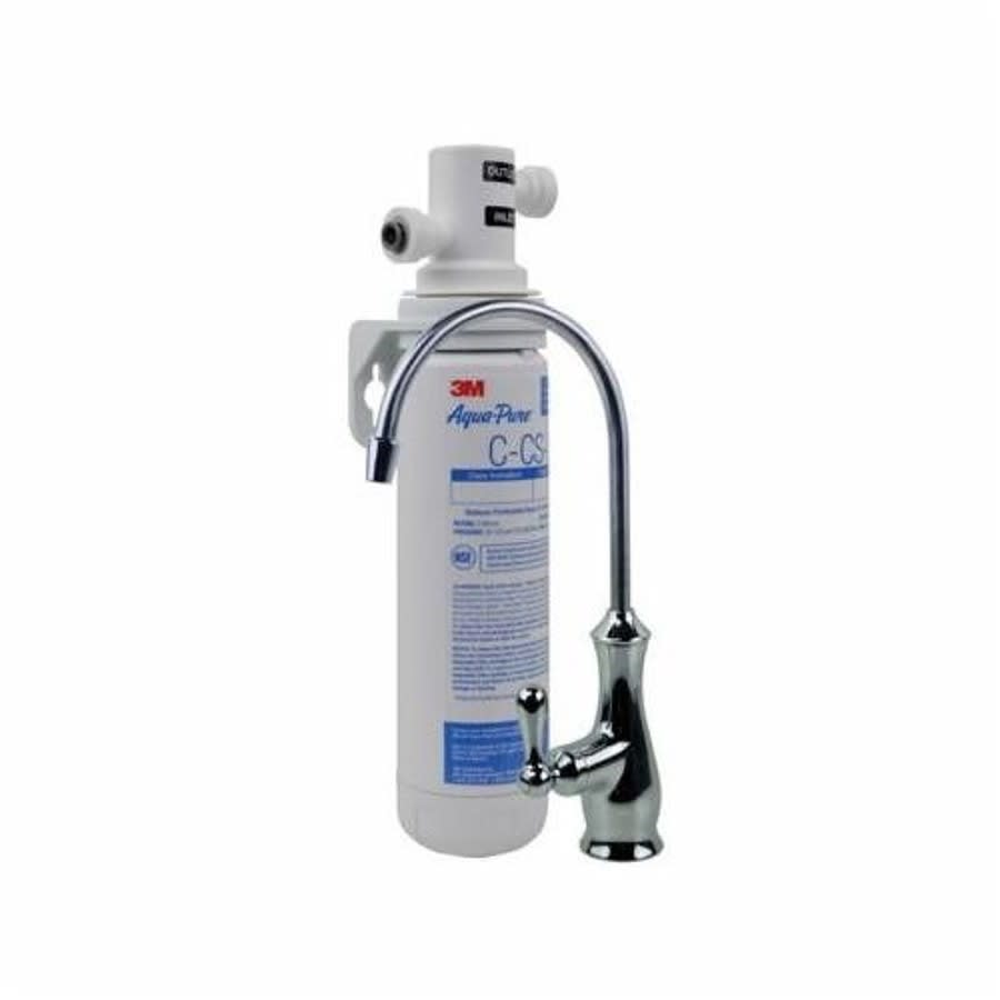 Under Sink Water Filtration System, 0.6 gpm, Plastic