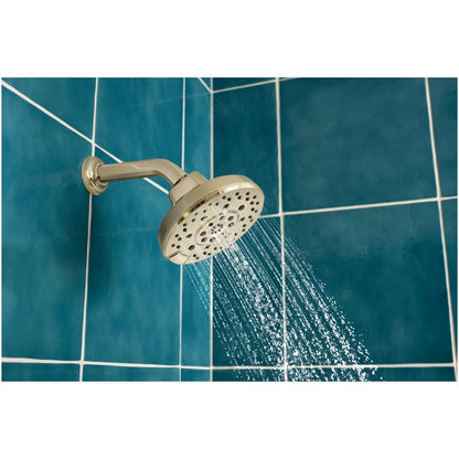 Levoir 1.75 GPM 4 Function Shower Head with H2Okinetic Technology and TouchClean