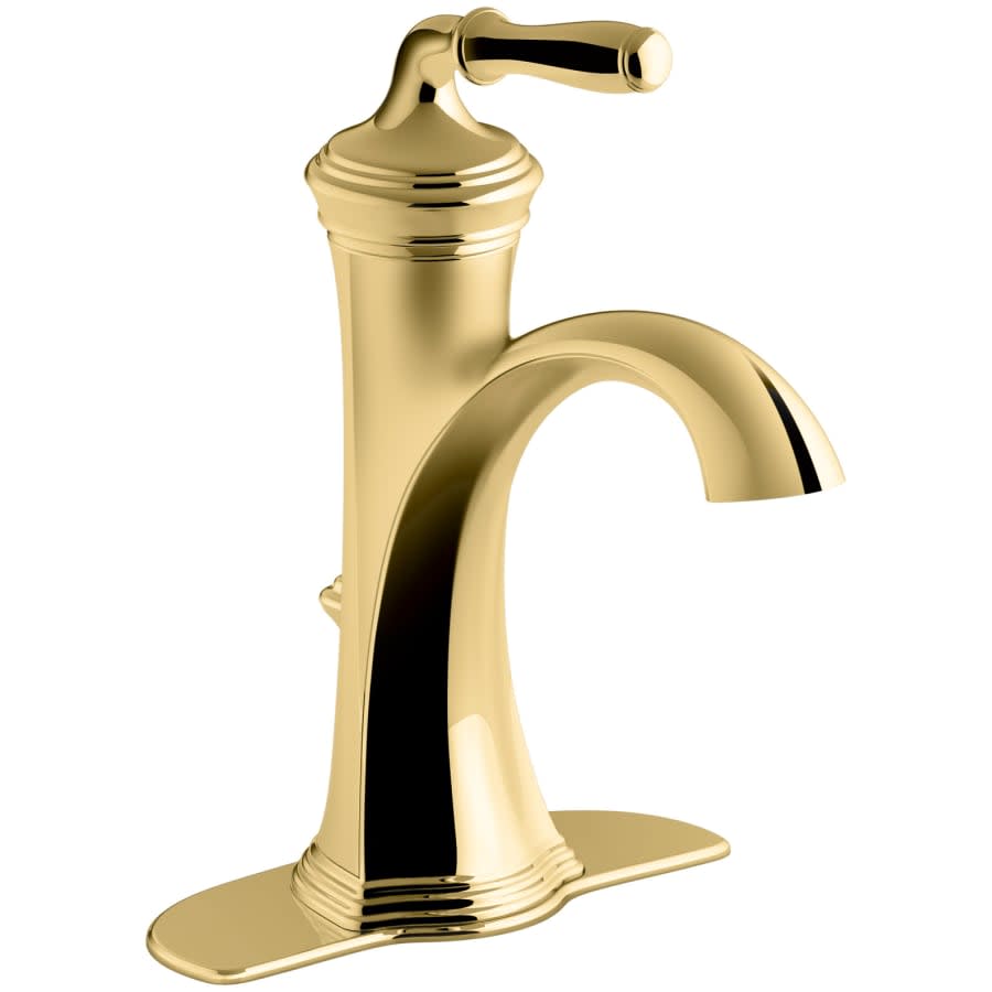 Devonshire Single Hole Bathroom Faucet - Drain Assembly Included