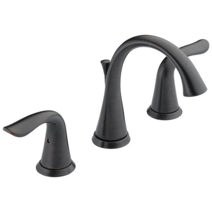 Lahara® Widespread Lavatory Faucet, ADA, 2 Handle, 3-Hole, 1.2 gpm, Venetian Bronze