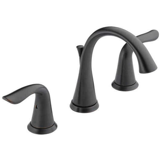 Lahara® Widespread Lavatory Faucet, ADA, 2 Handle, 3-Hole, 1.2 gpm, Venetian Bronze