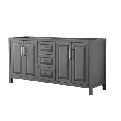 Daria Double Bathroom Vanity - 71W x 35H x 21.5D