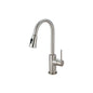 Motegi Kitchen Faucet, Deck Mount, ADA, 1 Lever Handle, 1 or 3-Hole, PVD Brushed Nickel