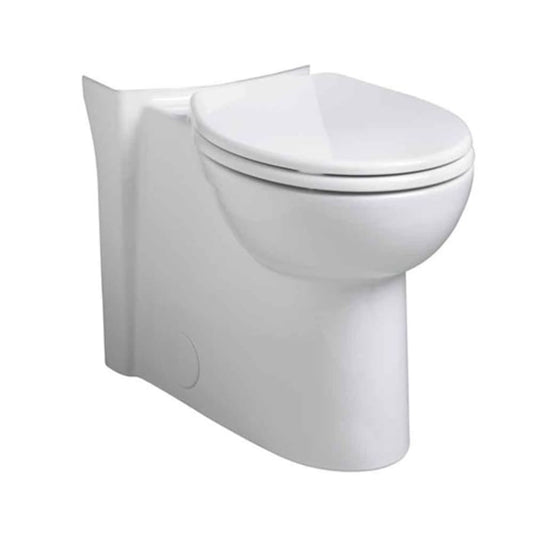 Cadet 3 Round-Front Toilet Bowl Only with Concealed Trapway, EverClean Surface, PowerWash Rim, and Right Height Bowl - Includes Slow-Close Seat