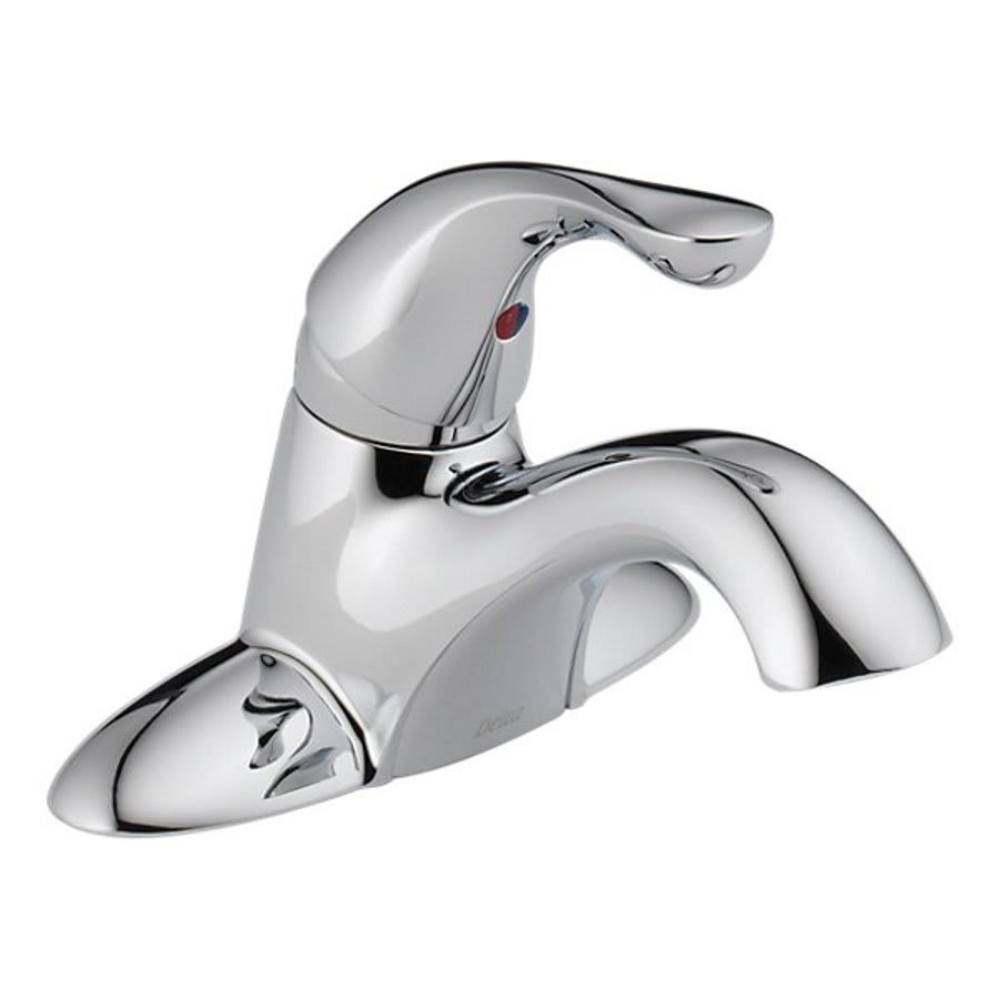 Classic Centerset Lavatory Faucet, ADA, 1 Handle, 2-Hole, 1.2 gpm, Chrome