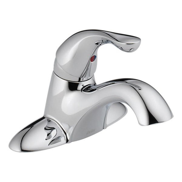 Classic Centerset Lavatory Faucet, ADA, 1 Handle, 2-Hole, 1.2 gpm, Chrome