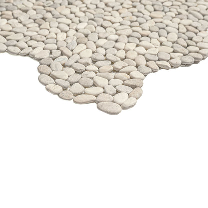 Ivory White Mini Pebble