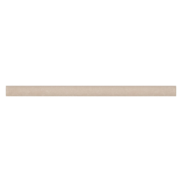 Makoto .5" x 8" Matte Ceramic Jolly Miter Edge Trim in Tatami Beige