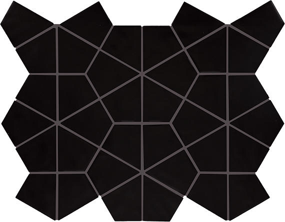 Stagecraft Matte Black Kaleidoscope 6X6 Matte
