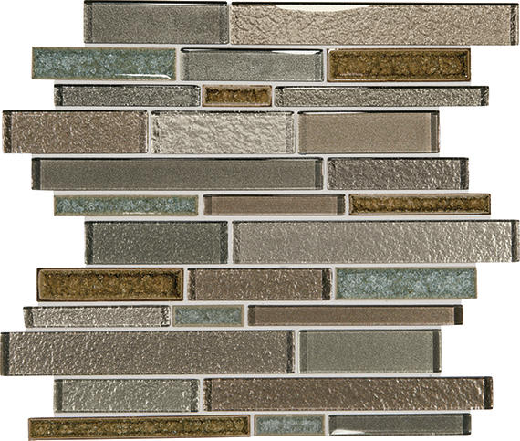 Crystal Shores Sapphire Lagoon Brick 2X1 Glass