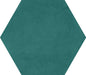 Bee Hive Medley Green Hexagon 8 1/2X10 Matte
