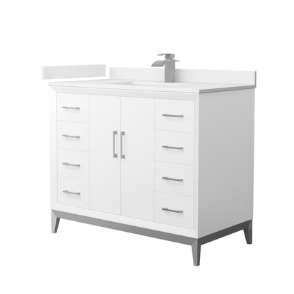 Amici Single Bathroom Vanity - 42W x 35.25H x 22D
