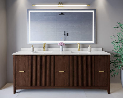 Palmilla Double Bathroom Vanity - 84W x 35H x 22D